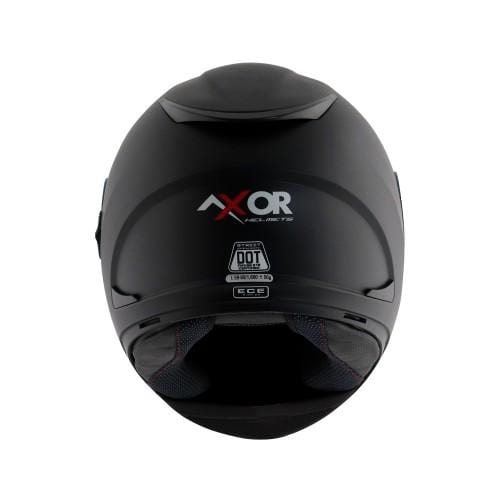 Destination Moto Axor STREET Dull/Matt Black Helmet