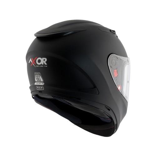 Destination Moto Axor STREET Dull/Matt Black Helmet