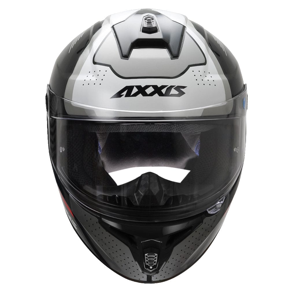 Destination Moto AXXIS DRAKEN S COUGAR GLOSS GREY HELMET