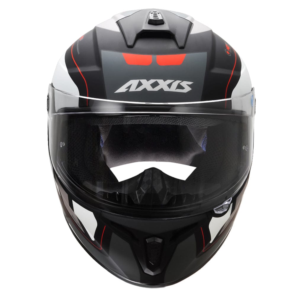 Destination Moto AXXIS DRAKEN S WIND MATT WHITE BLACK HELMET