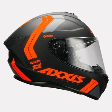 AXXIS Draken Slide Helmet Matt Fluorescent Orange - Destination Moto