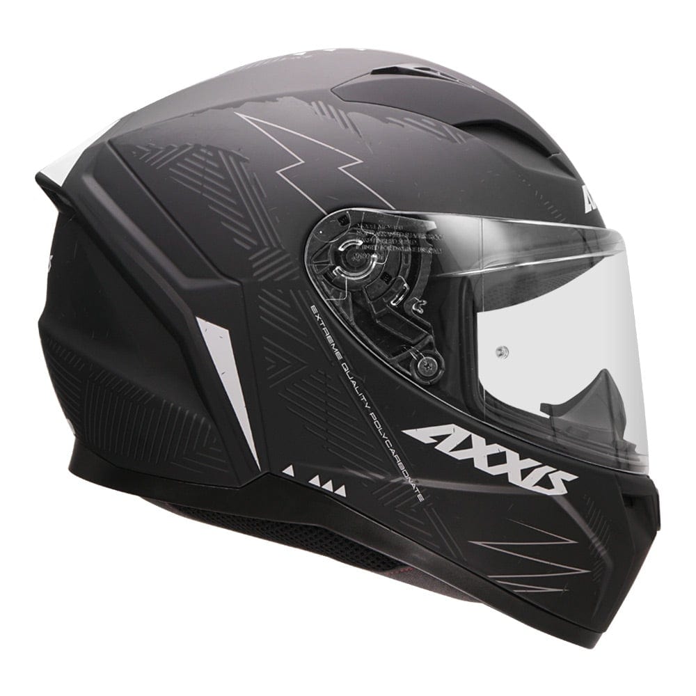 Destination Moto Axxis Segment Now Matt Black Motorcycle Helmet