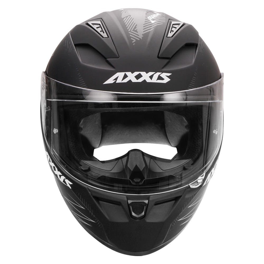 Destination Moto Axxis Segment Now Matt Black Motorcycle Helmet