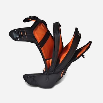 Destination Moto Carbonado X16 Backpack Tangerine (Orange)