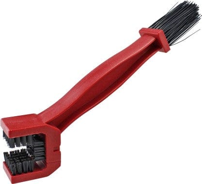 Destination Moto Red Chain Cleaning Brush for Motorcycles