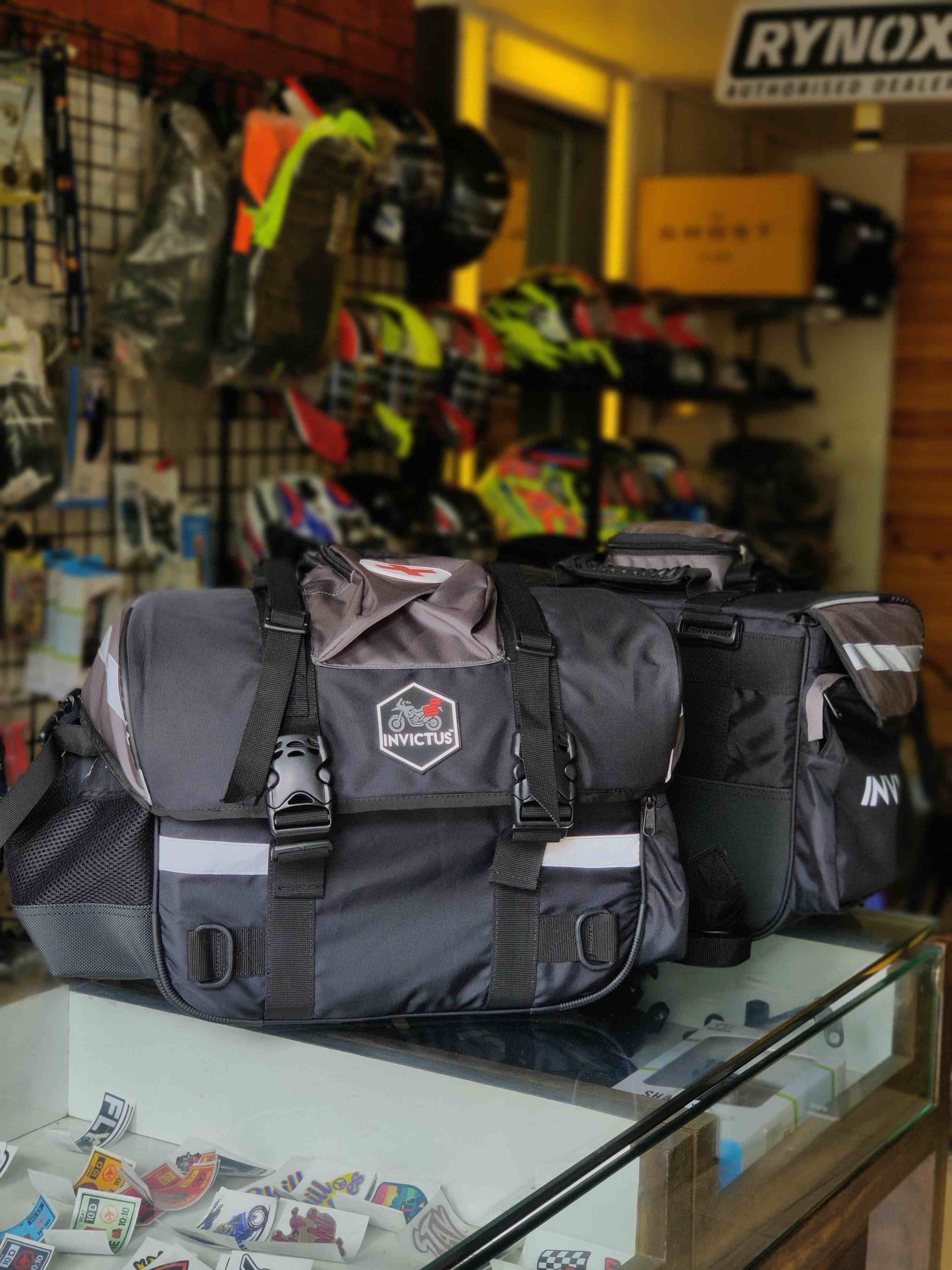 Invictus Ride Marshall Saddlebags - Destination Moto