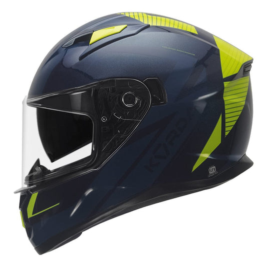 Destination Moto KORDA TOURANCE SUZUKA GLOSS BLUE YELLOW HELMET