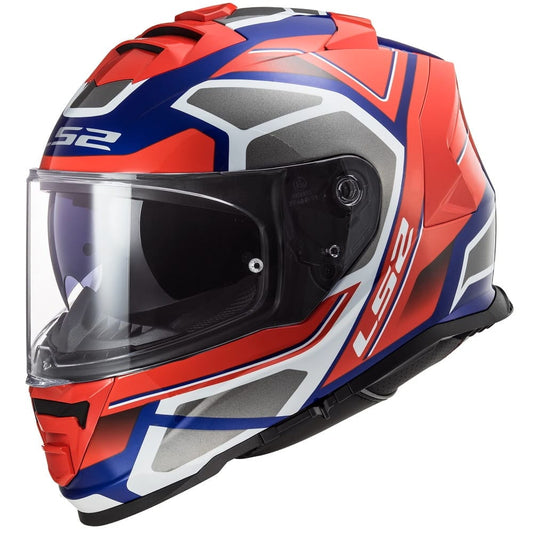 Destination Moto LS2 FF800 Storm Faster Gloss Red Blue