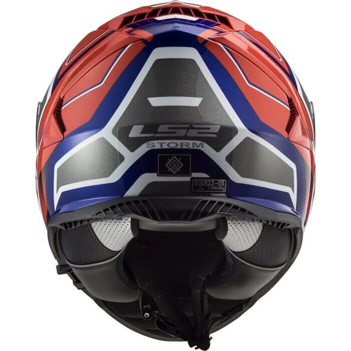 Destination Moto LS2 FF800 Storm Faster Gloss Red Blue