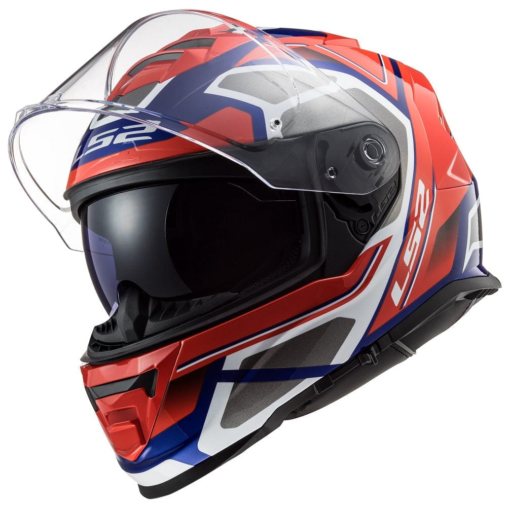Destination Moto LS2 FF800 Storm Faster Gloss Red Blue