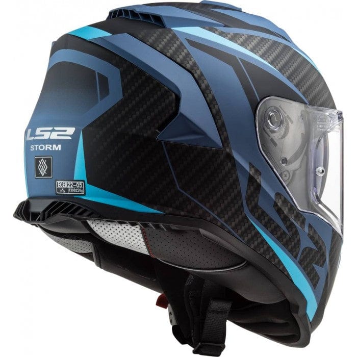 Destination Moto LS2 FF800 Storm Racer Gloss Blue Helmet