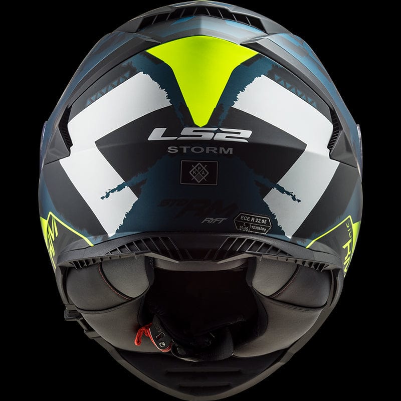 Destination Moto LS2 FF800 Storm Sprinter Matt Black Silver Cobalt