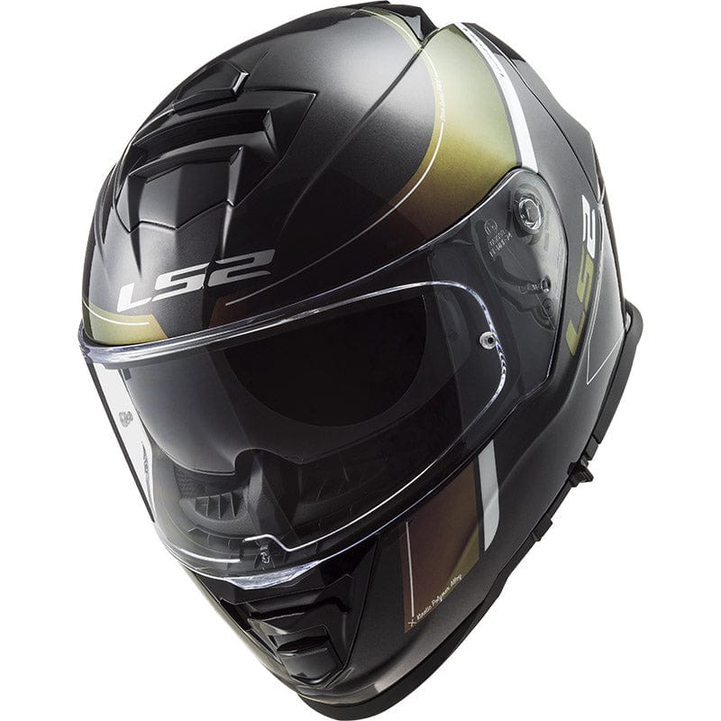 Destination Moto LS2 FF800 Velvet Gloss Black Rainbow Helmet