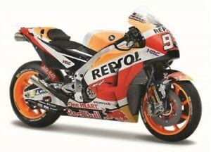 Maisto MotoGP 2018 Honda Repsol RC213V No.93 Marc Marquez 1/18 | Scale Model - Destination Moto