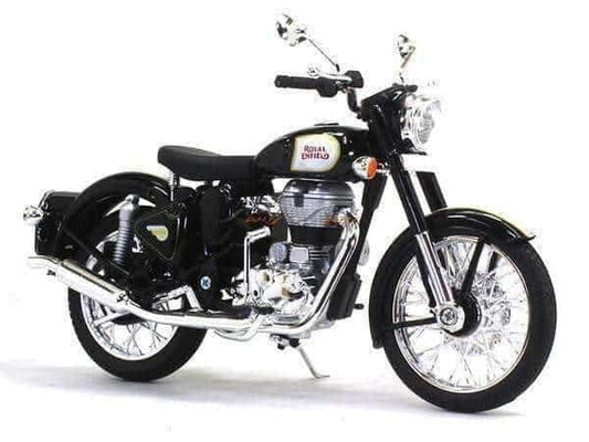 Maisto Royal Enfield Classic 500 Black 1/12 | Scale Model - Destination Moto
