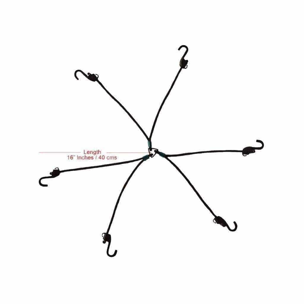MotoTech Hexapod Bungee Tie-down System - 32" / 80cms - Destination Moto