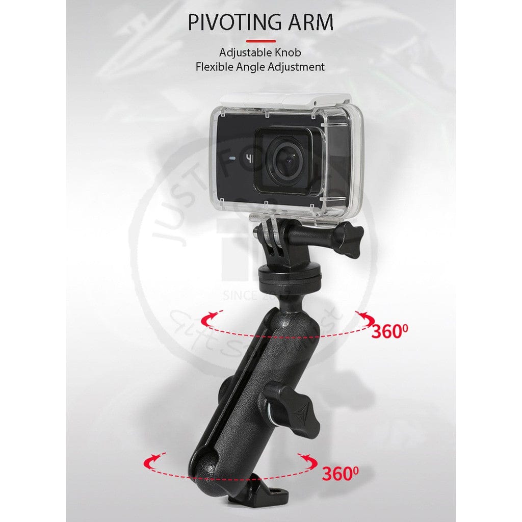 Destination Moto Motowolf Action Camera Holder for Motorcycle (Mirror Mount)