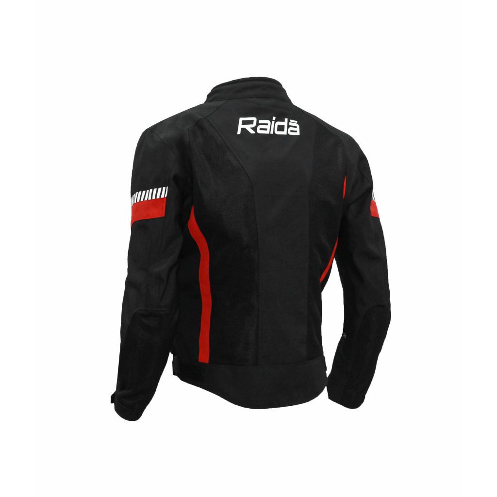 Destination Moto Raida Bolt Motorcycle Riding Jacket Red