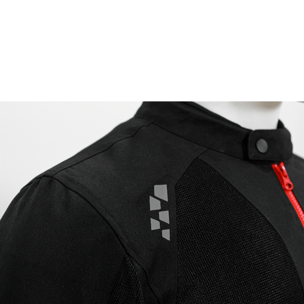Destination Moto Raida Bolt Motorcycle Riding Jacket Red