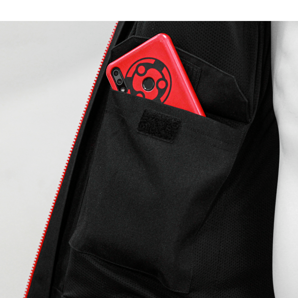 Destination Moto Raida Bolt Motorcycle Riding Jacket Red