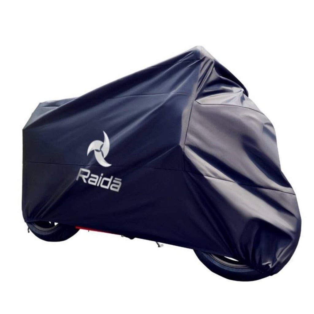 Destination Moto Raida RainPro Waterproof Bike Cover (Navy Blue)