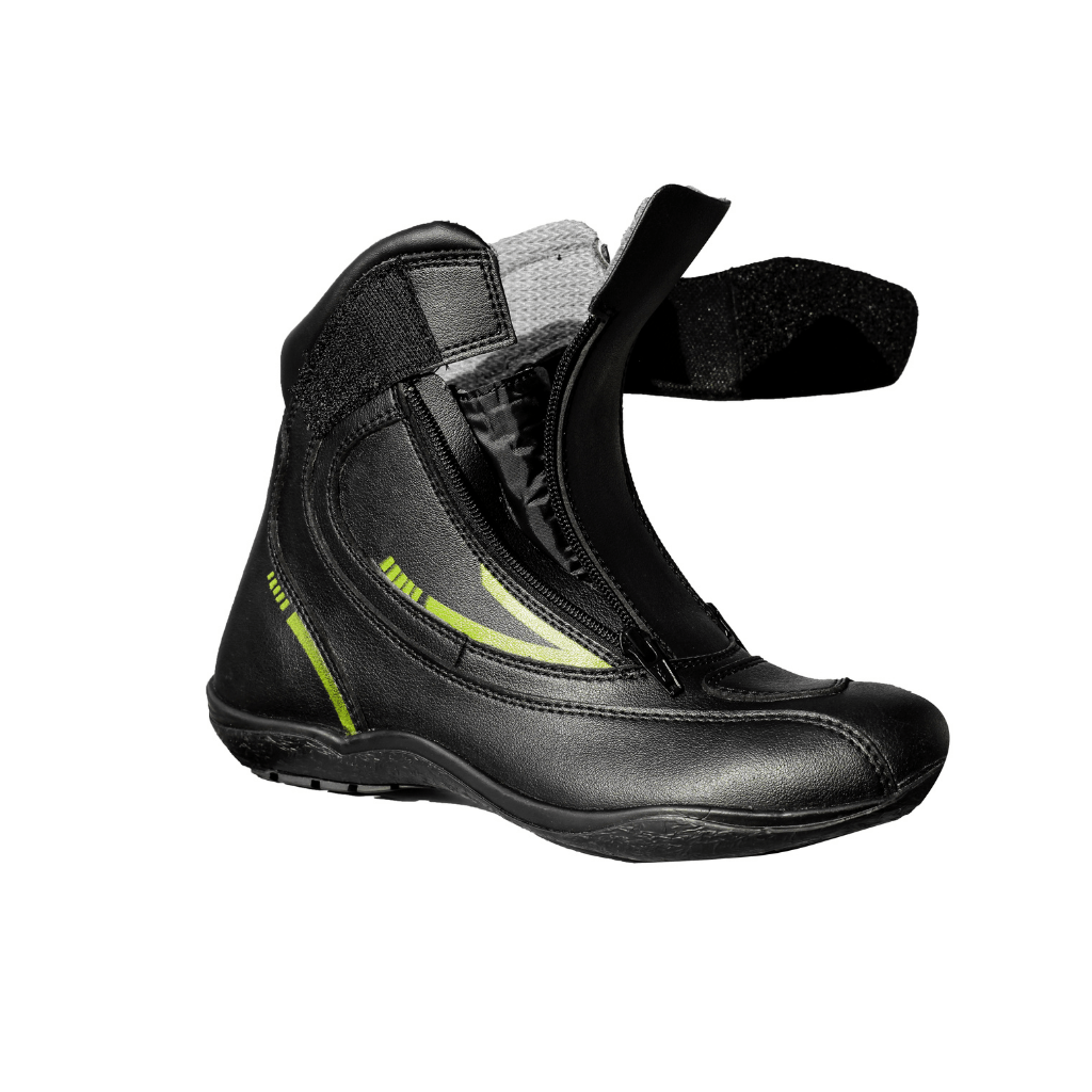 Destination Moto Raida Tourer Motorcycle Riding Boots | Hi-Viz