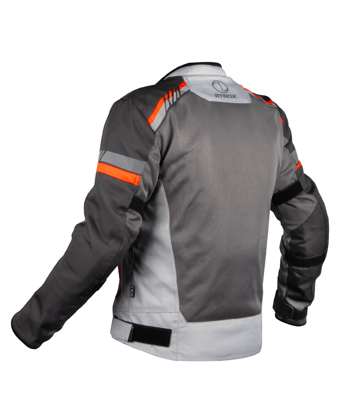 Destination Moto Rynox Air GT 4 Riding Jacket (Grey Hi-Viz Orange)