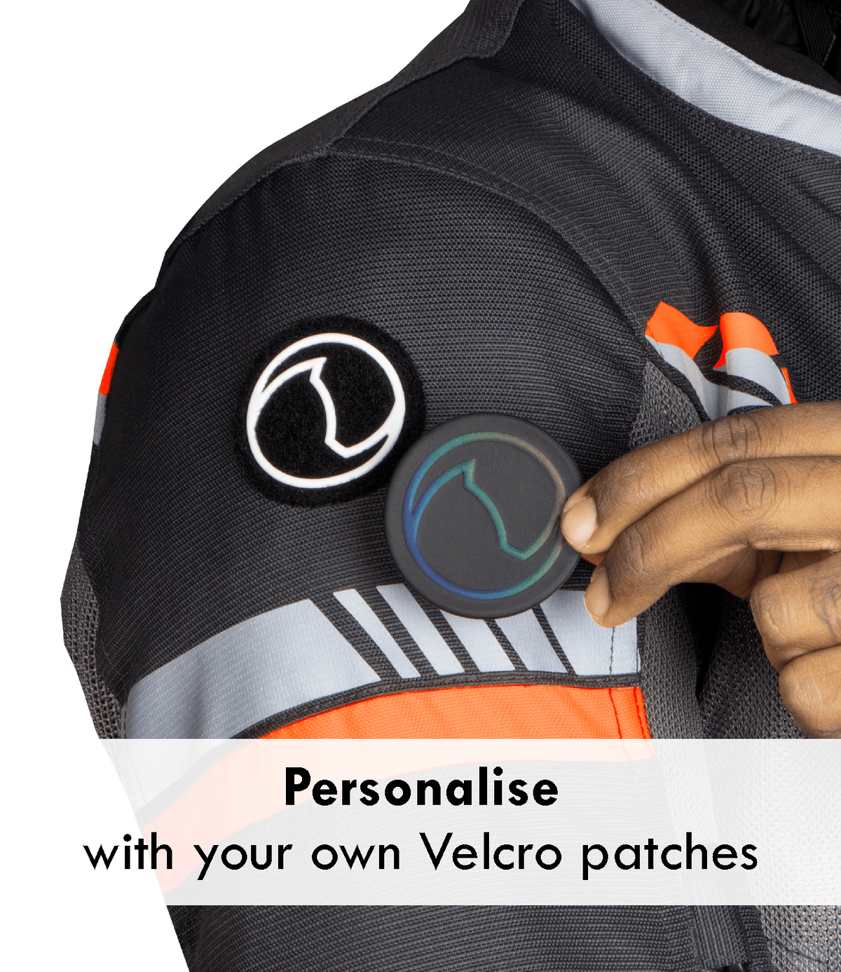 Destination Moto Rynox Air GT 4 Riding Jacket (Grey Hi-Viz Orange)
