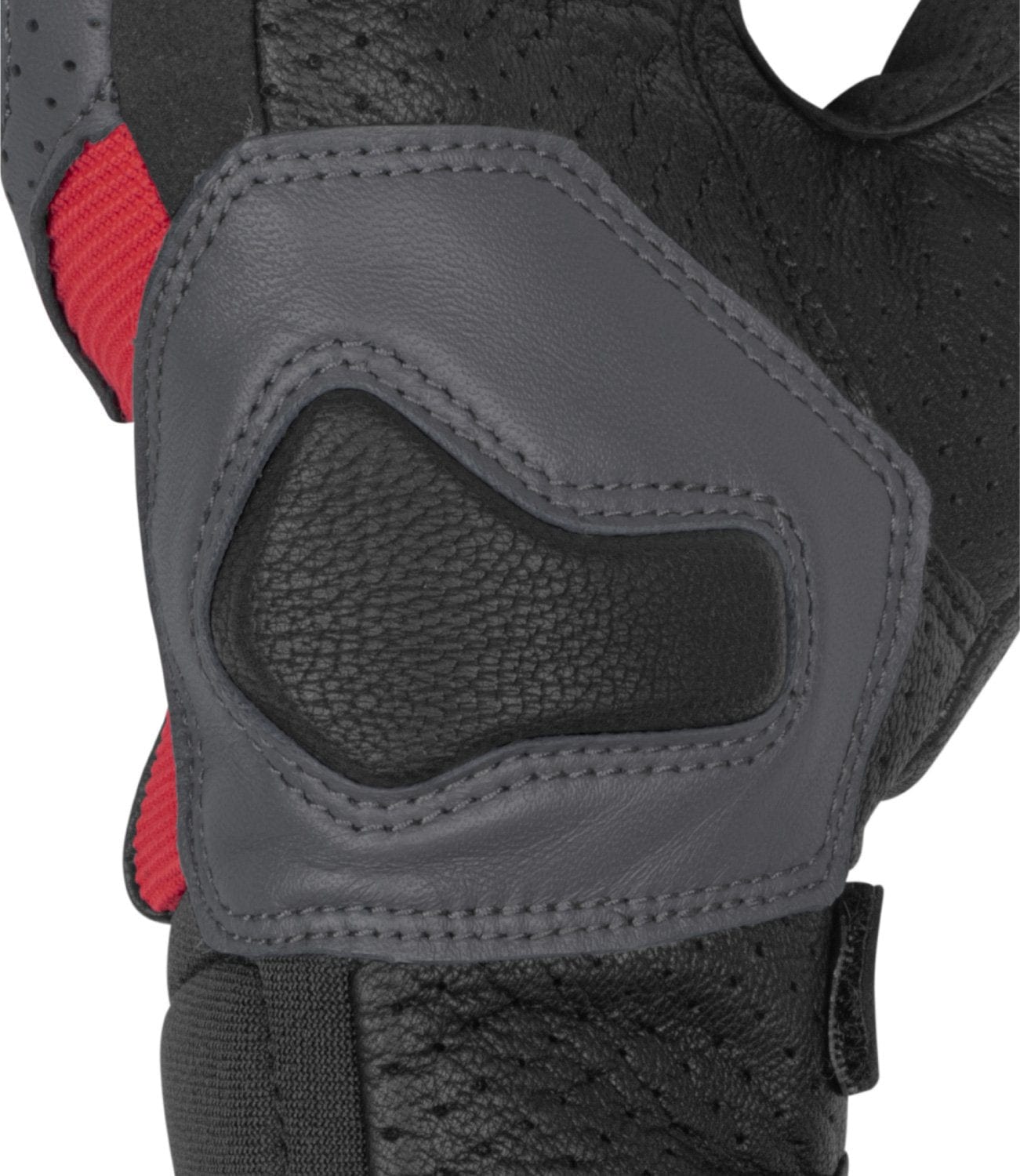Rynox Air GT Gloves Grey Red - Destination Moto