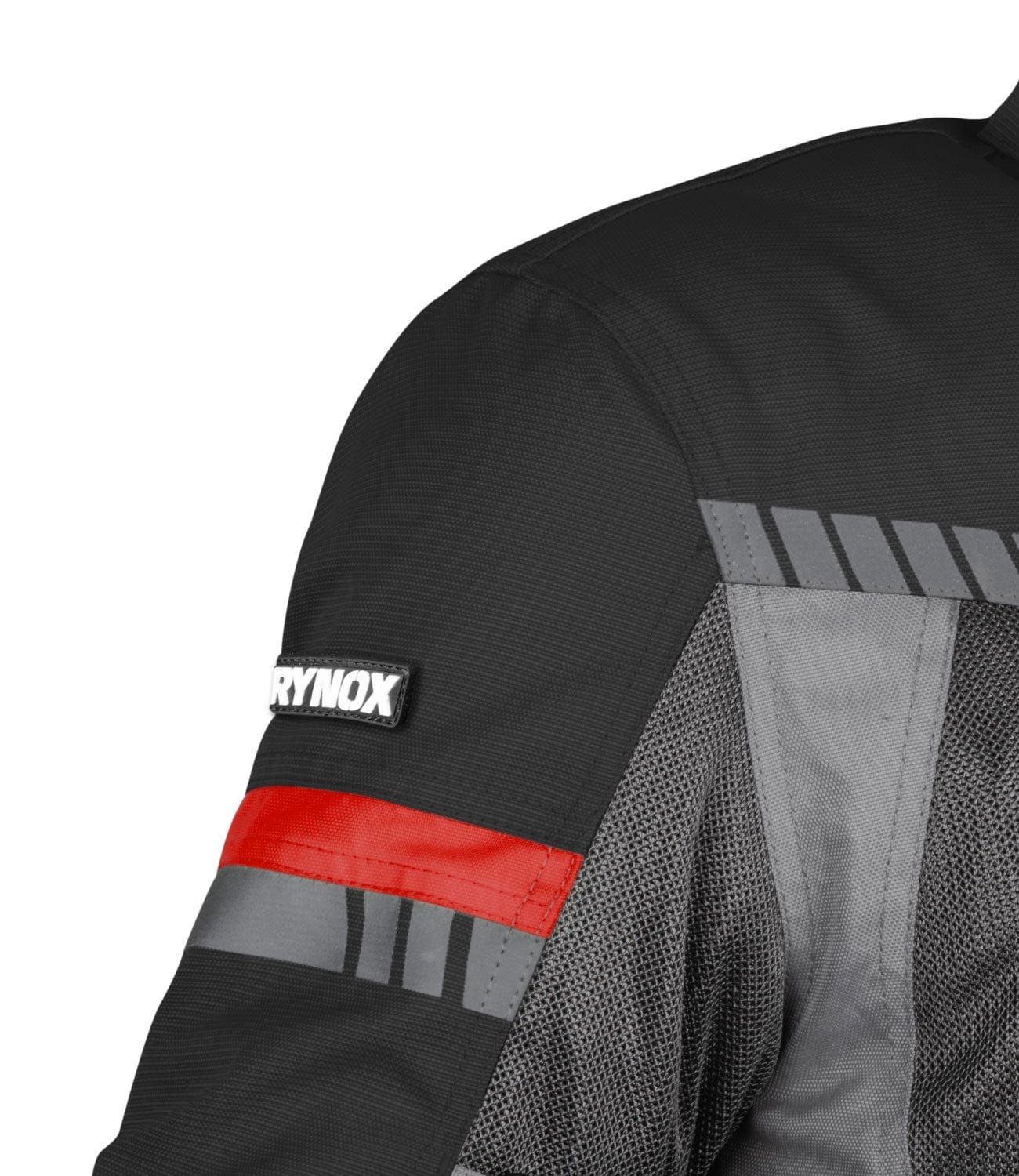 Destination Moto Rynox Air GT Riding Jacket V3.0 Dark Grey Red