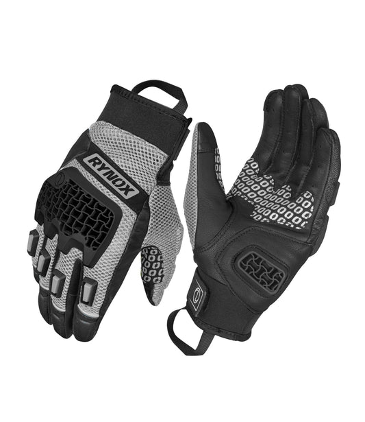 Destination Moto Rynox Gravel Dualsport Gloves (Granite Grey)