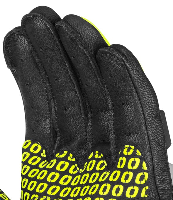 Destination Moto Rynox Gravel Dualsport Gloves (Hi Viz Green Blue)