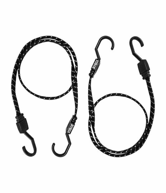 Rynox Gripper Reflective Bungee Strap Black - Destination Moto