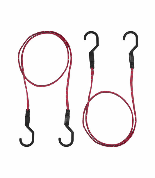 Rynox Gripper Reflective Bungee Strap Red - Destination Moto