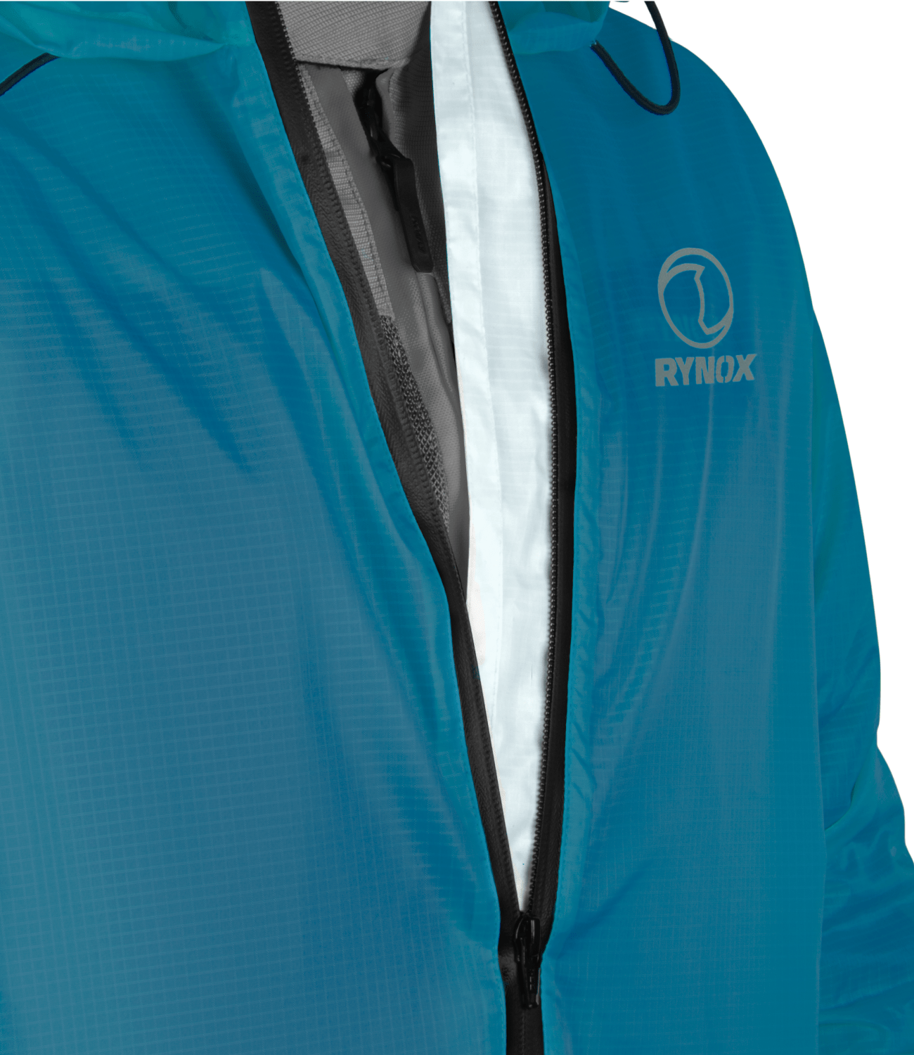 Destination Moto Rynox H2Go Pro Rain Jacket (Aqua Blue)