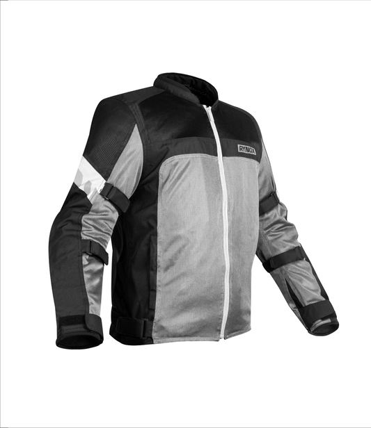 Destination Moto Rynox Helium GT 2 Riding Jacket (Black Grey)