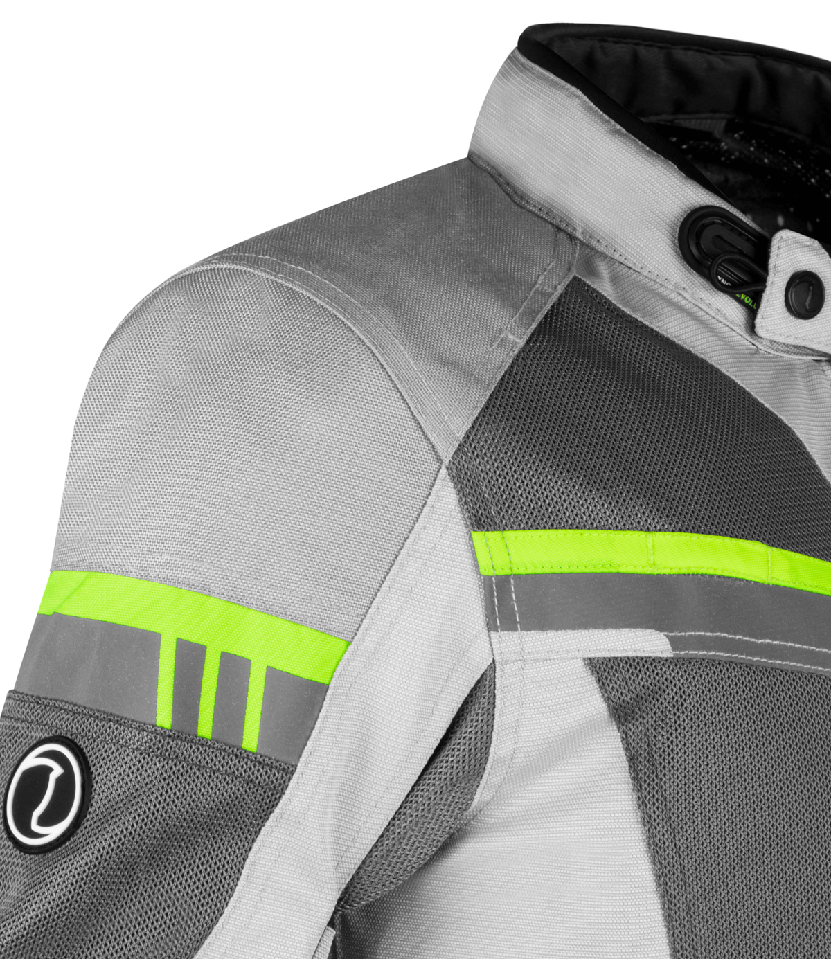 Destination Moto Rynox Stealth Air Pro Riding Jacket (Light Grey)