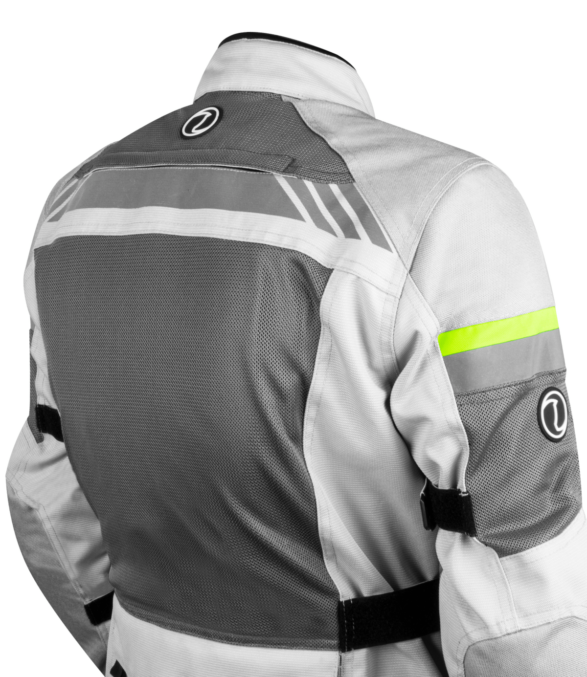 Destination Moto Rynox Stealth Air Pro Riding Jacket (Light Grey)