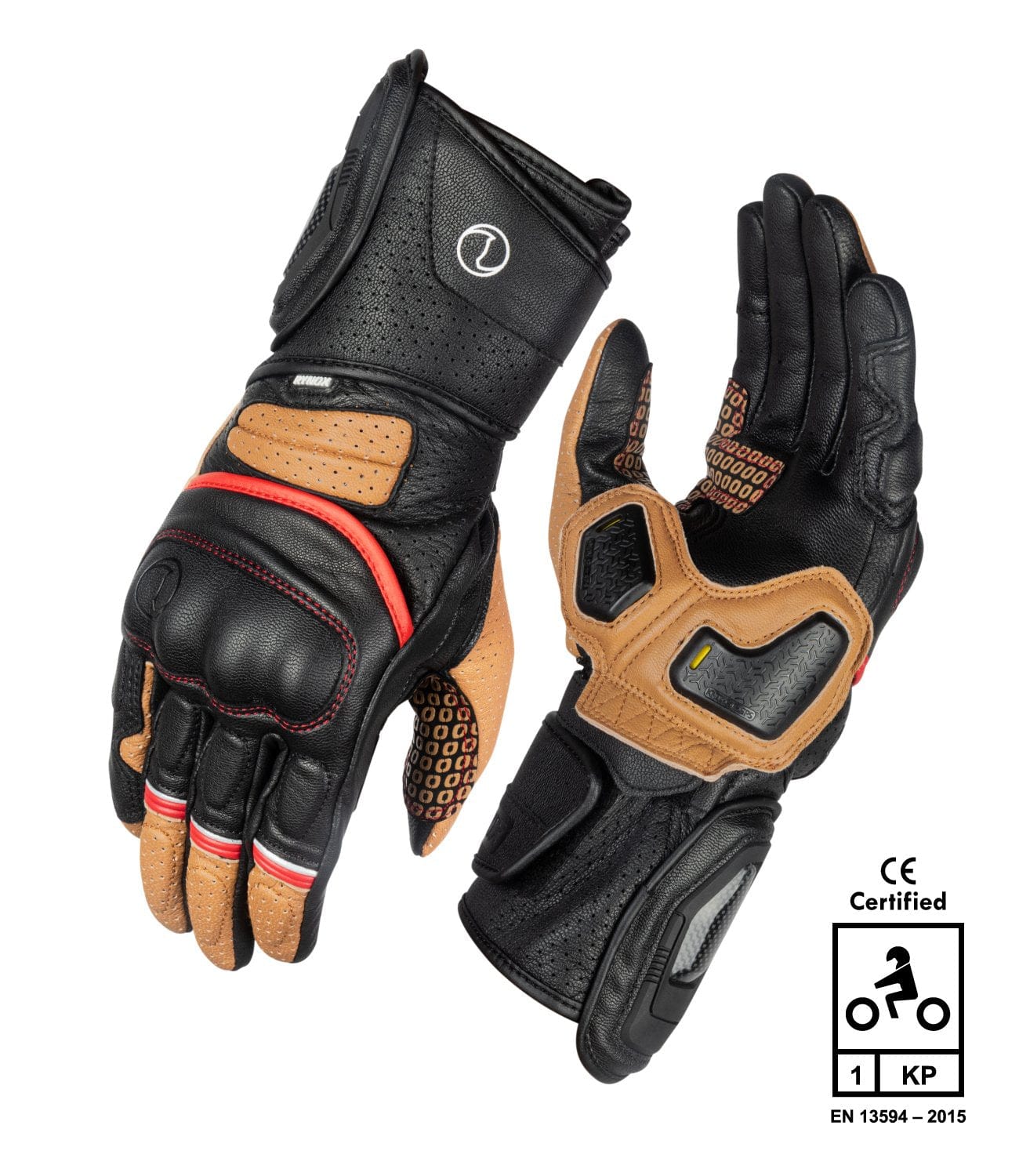 Destination Moto Rynox Storm Evo 2 Gloves Brown