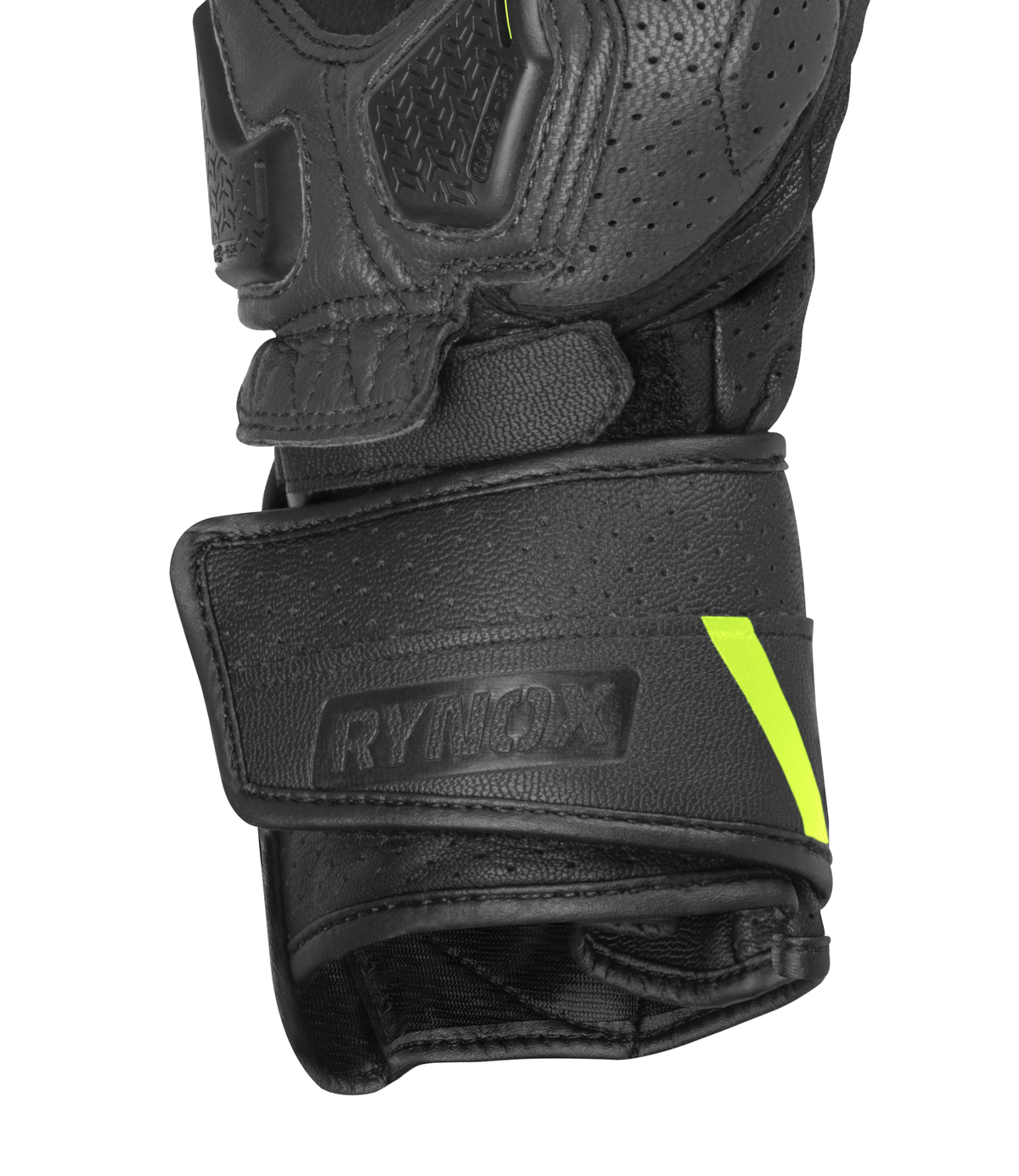 Destination Moto Rynox Storm Evo 3 Gloves (Black Hi Viz Green)