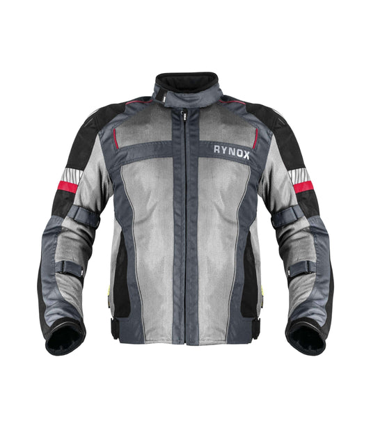 Rynox Storm Evo L2 Riding Jacket Knight Grey - Destination Moto