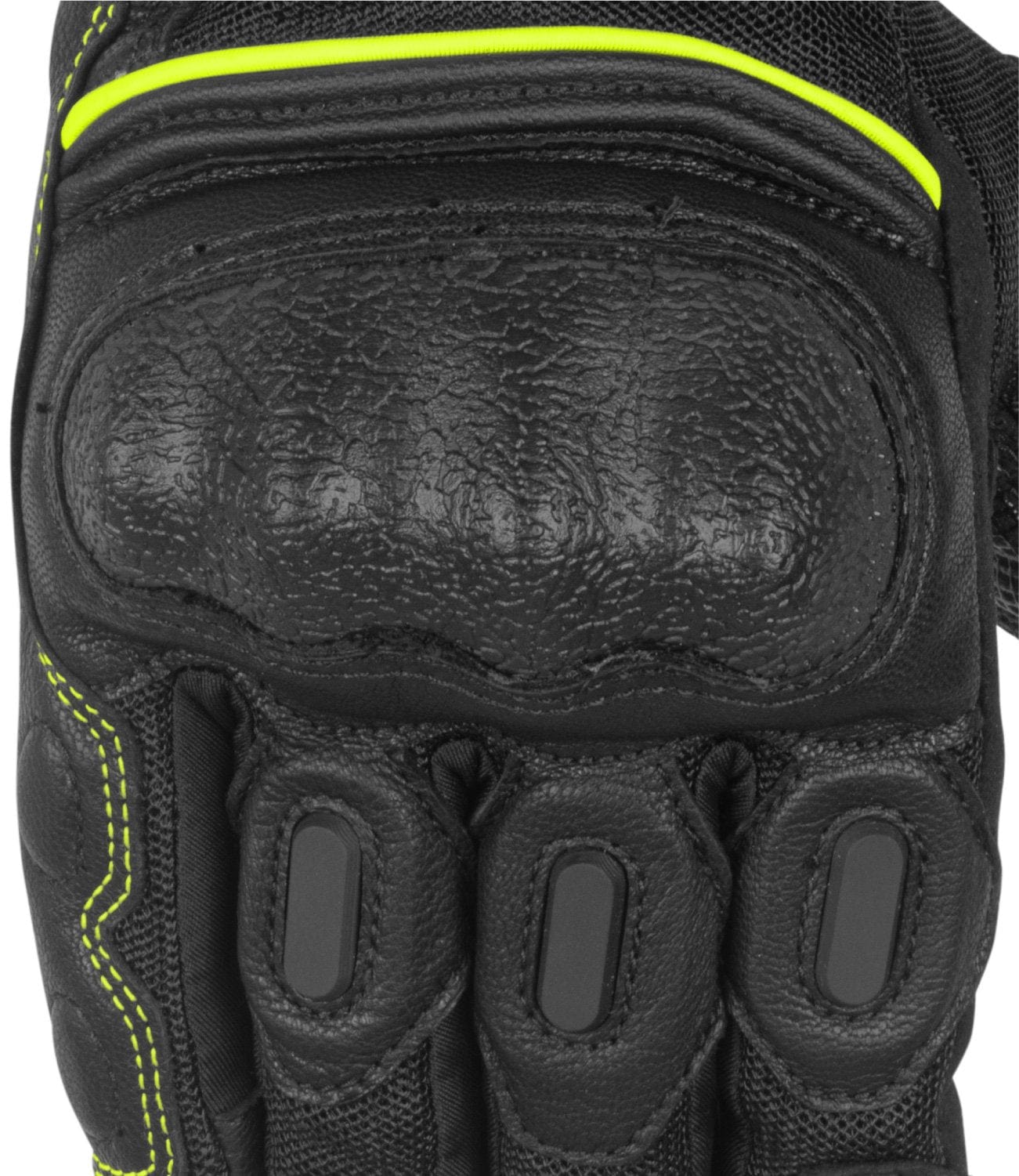 Rynox Tornado Pro 3 Gloves Black Hi-Viz Green - Destination Moto