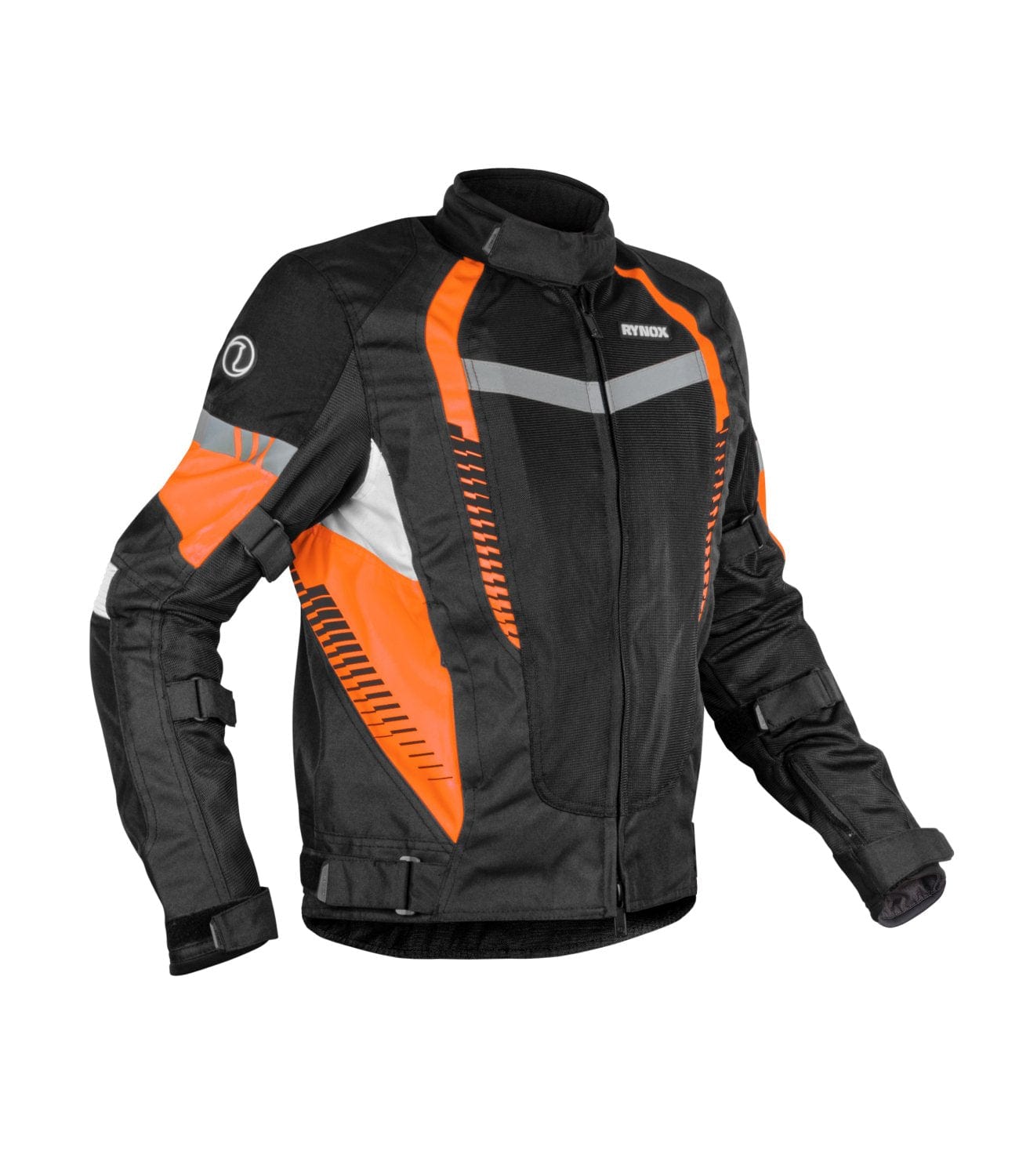 Destination Moto Rynox Tornado Pro 4 Riding Jacket Black Orange