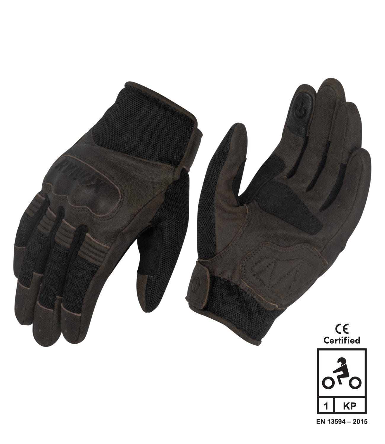 Rynox Urban Gloves Brown - Destination Moto