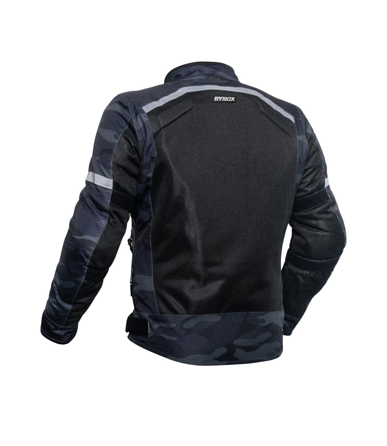 Destination Moto Rynox Urban X Riding Jacket Camo Blue Black