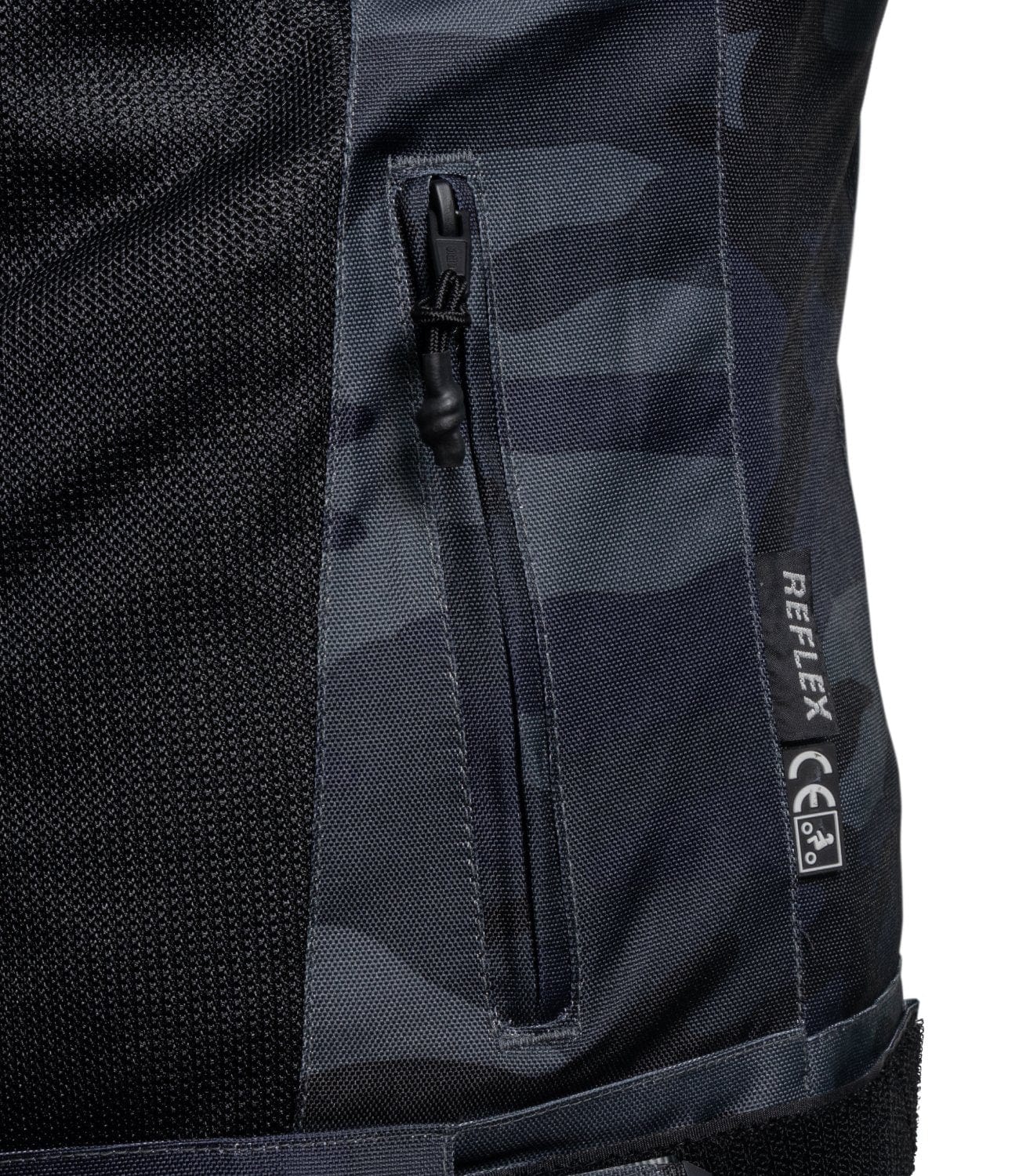 Destination Moto Rynox Urban X Riding Jacket Camo Blue Black