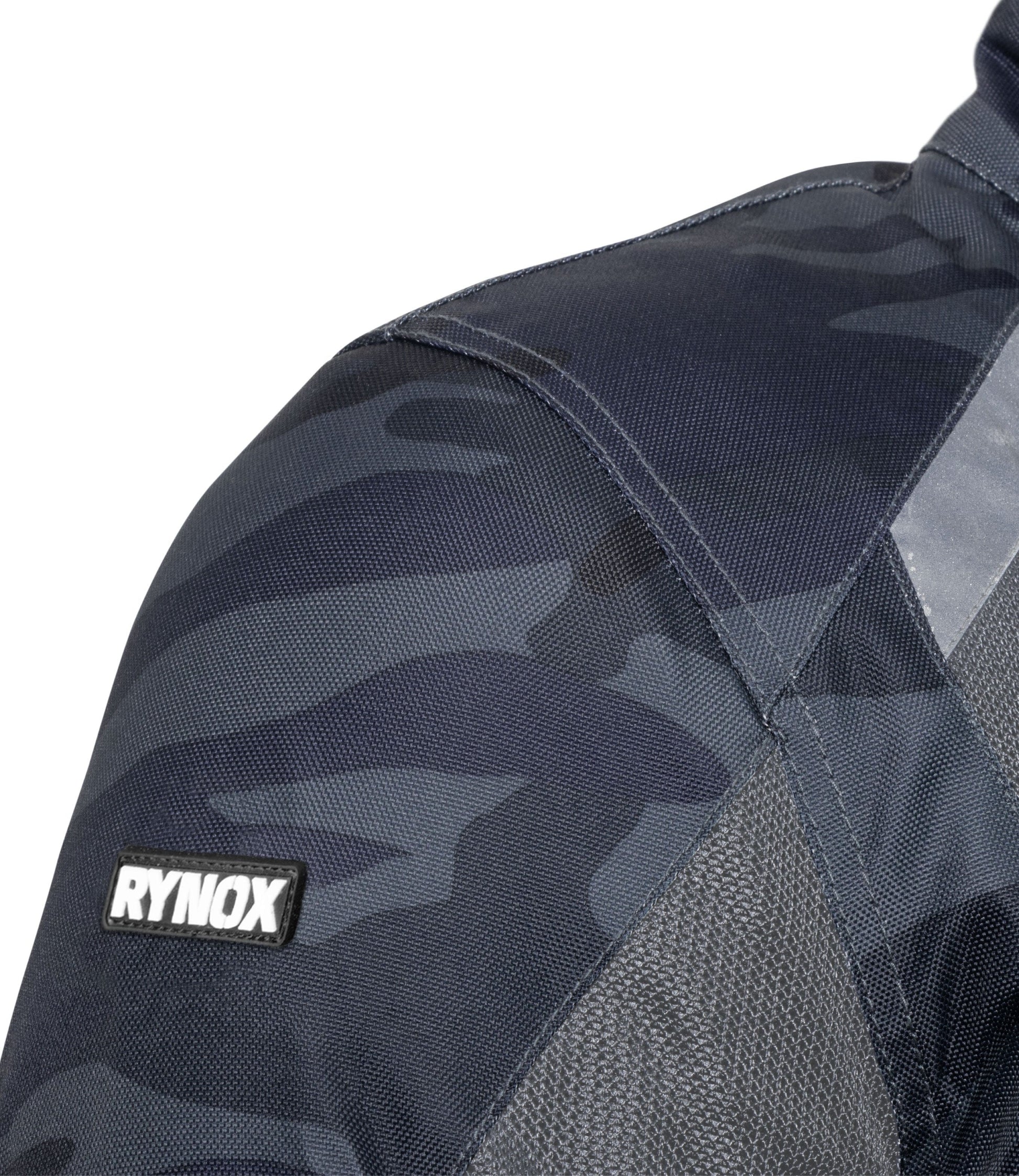 Destination Moto Rynox Urban X Riding Jacket Camo Blue Grey