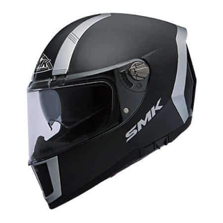 SMK Force Unicolour Black GL200 - Destination Moto