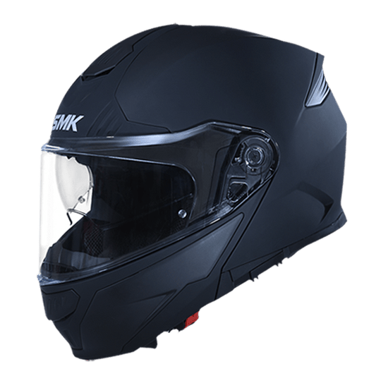 Destination Moto SMK Gullwing Matt Black Flip Up Helmet MA200