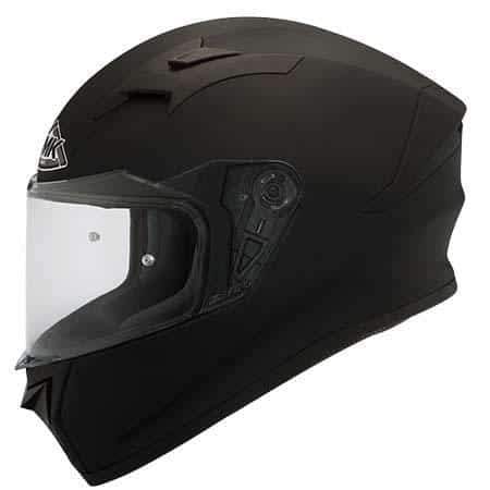 SMK Stellar Unicolour Matt Black MA200 - Destination Moto